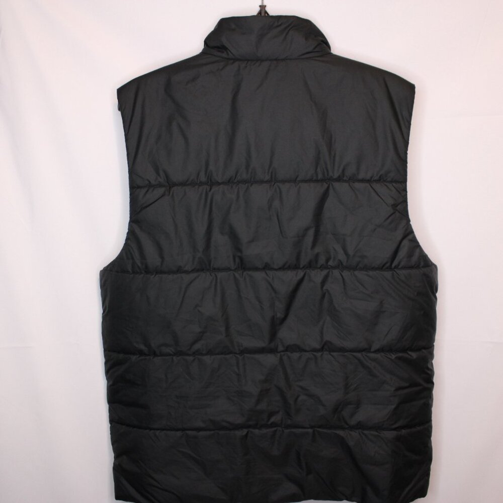 Black Adidas puffer Vest Zip up pockets Hiking outdoors excellent condition - Picture 3 of 10